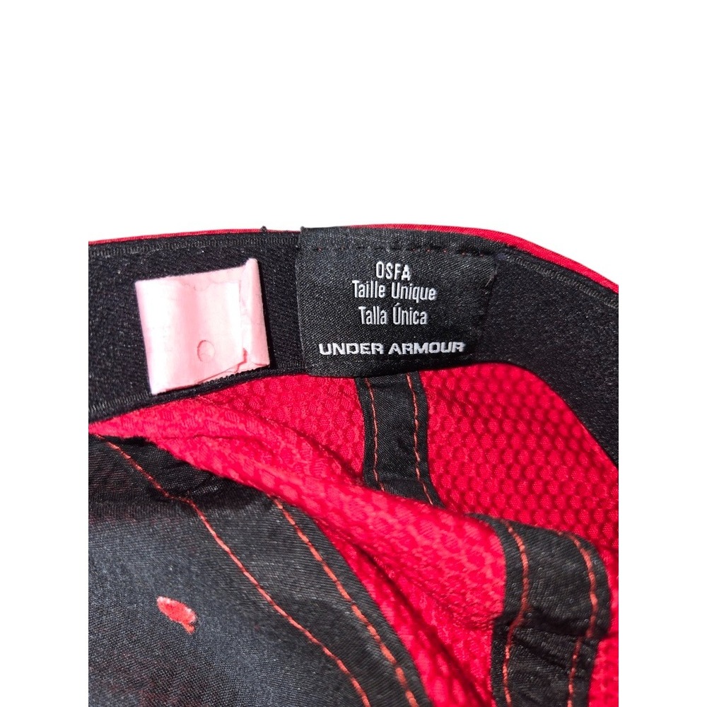 Under Armour Golf Ryder Cup 2016 Hat Red Adjustable Mens USA Flag Baseball Cap - Picture 6 of 6